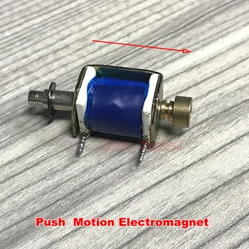 

HCNE1-0416 DC 12V/24V Small Mini Solenoid Electromagnet Push Pull Type Linear Motion Electric Magnet