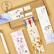 5 упак./лот японский Стиль кимоно кошка Marque страница подарки papelaria Criativa закладки для учитель Поставки аксессуары для книг