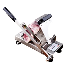 

Stainless Steel Meat Slicing Machine Household Manual Thickness Adjustable Meat Vegetables Slicer Cutter Machine Kitchen Tools