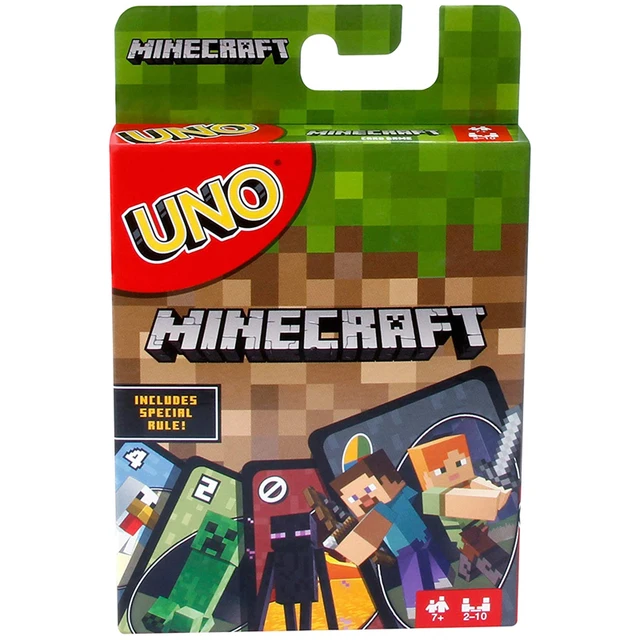 Mattel Games Uno Bts Dare Flip Emoji Marvel Avengers Pokemon Minions Minecraft Card Family Party Poker Multiplayer Playing Toys Card Games Aliexpress