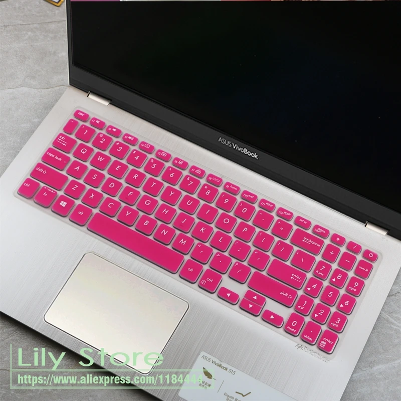 Силиконовая клавиатура кожного покрова для Asus Vivobook 15 x512ub X512FJ X212FL X512FB X515FA X512F X512DA X512UF X512UA 15,6 дюймов