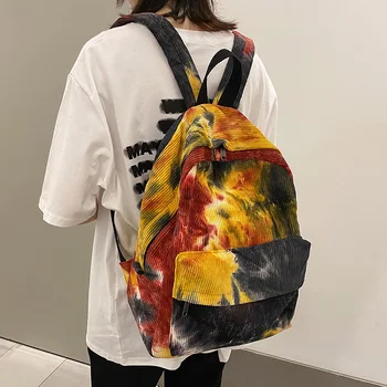 

Casual Style Ladies Solid Color High Capacity Back Pack Female Teens Girls School Backpack