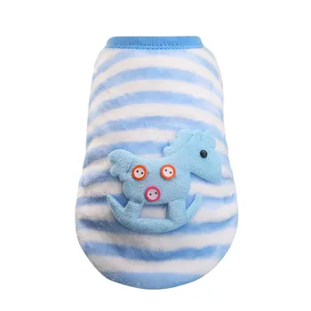 

Transer Creative Hot! New Cute Dog Cat Puppy Clothing Sweater Small Puppy Shirt Soft Pet Cat Coats jumper Drop Shipping 19Dec