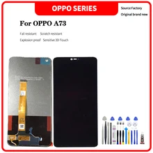 Bloc écran tactile LCD avec outils de démontage, pour OPPO A73=