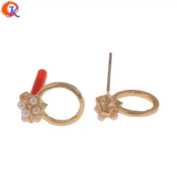 

Cordial Design 50Pcs 11*15MM Jewelry Accessories/Earrings Stud/Imitation Pearl/DIY Jewelry Making/Hand Made/Earring Findings