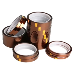 80mm Wide 33M Length Heat Resistant Polyimide Tape High Temperature Insulation Adhesive Tape 0.05mm Thickness