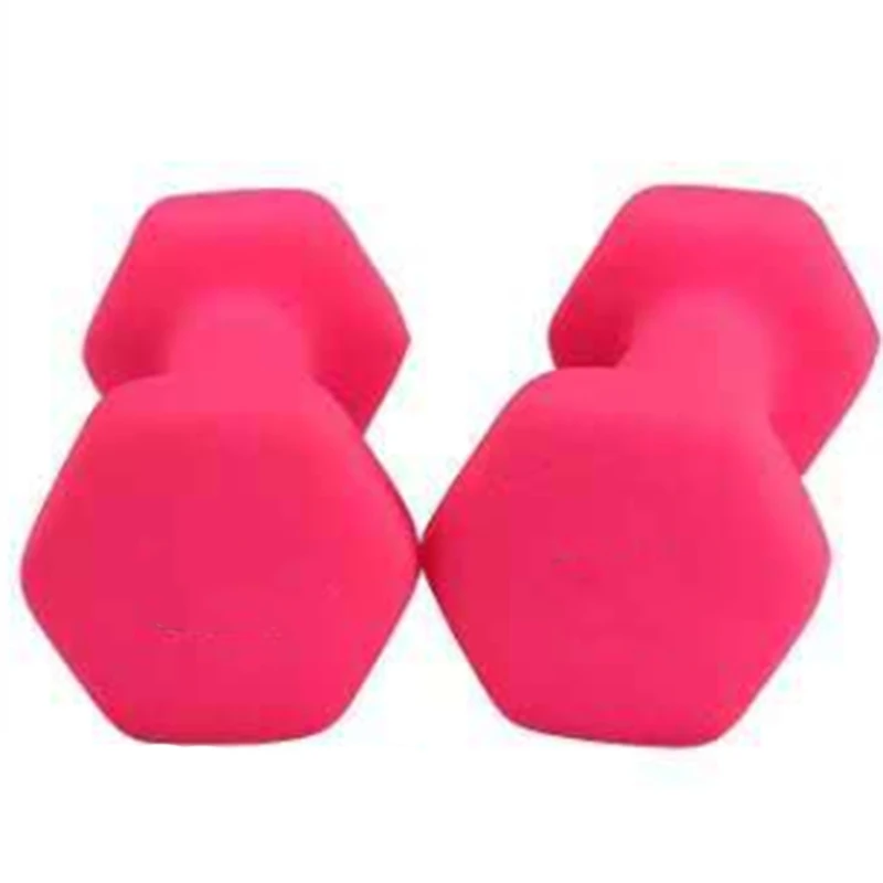 

Hex Dumbbell Suitable for Children Ladies Dumbbell Matte Cast Iron Dipped Dumbbell Gym Yoga Dumbbell