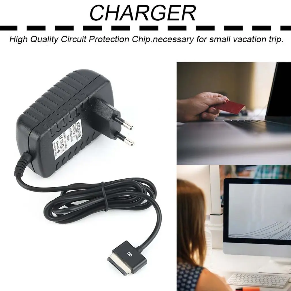 US EU Plug 18W 15V 1.2A AC Wall Charger Power Adapter For Asus Eee Pad