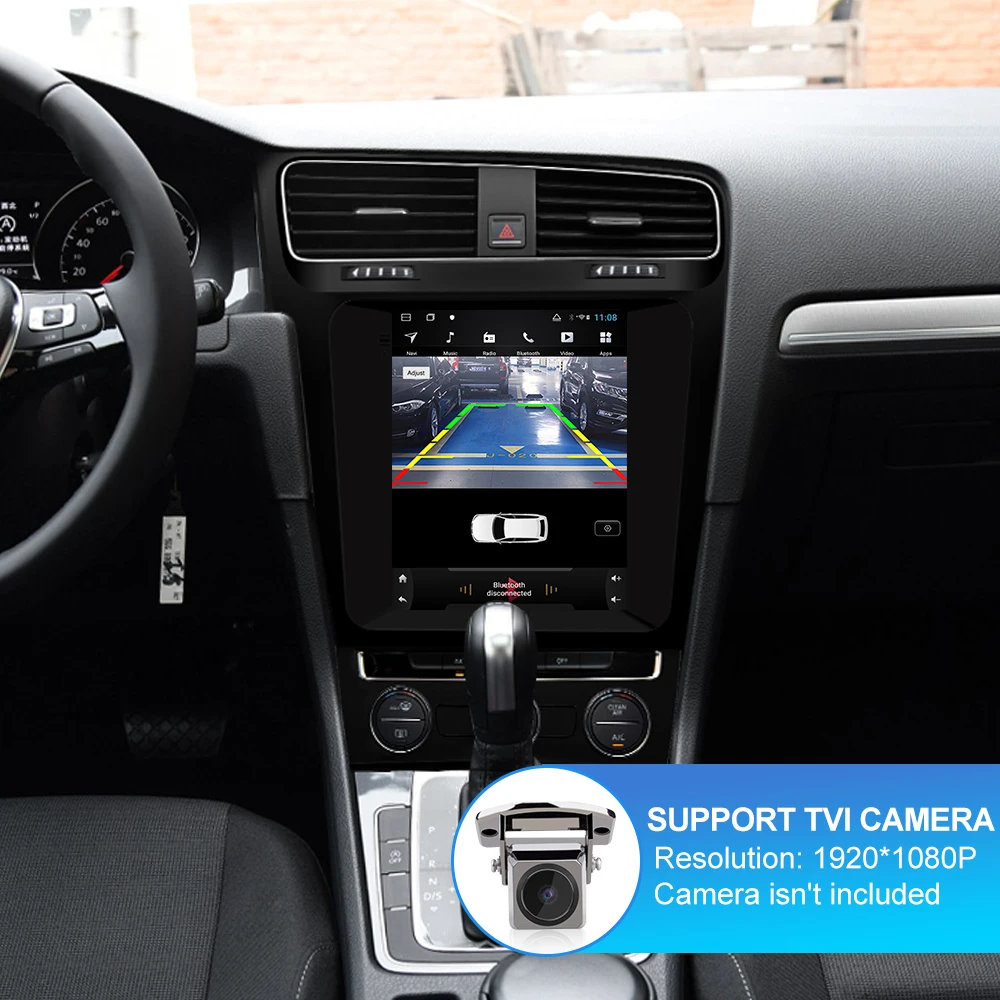 Isudar H53 Вертикальный 1 Din Android авто радио для VW/Volkswagen/Golf 7 2013-gps Автомобильный мультимедийный ram 4G rom 64G FM для модели Telsa