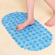 Cobblestone Shower Room Non-slip Land Pad Bring Sucker Pvc Shower Room Pad Shower Real Pad Take A Shower Non-slip Door Mat