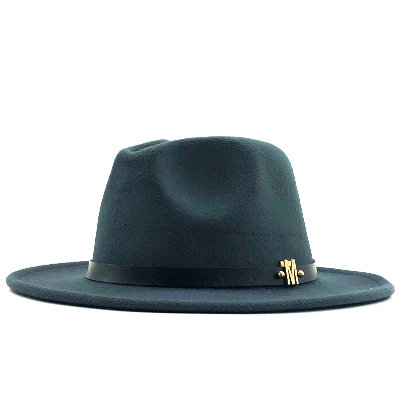 Женская широкополая войлочная шерсть Джаз Fedora шляпы Панамы стиль дамы Trilby Gambler модная шляпа ковбой вечерние солнцезащитная Кепка
