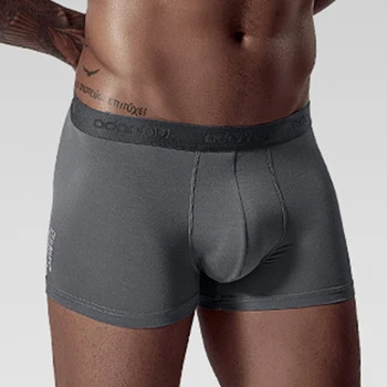 

Men's Casual Underwear Boxer Briefs Shorts Bulge Underpants Seamless Panties Seamless Men's Underwear Modal Boxer