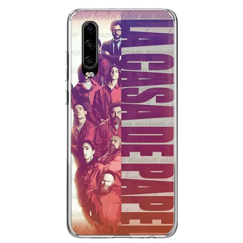 Tv La Casa de papel чехол для телефона huawei P30 P20 mate 30 20 10 Pro P10 Lite P Smart Z+ Coque Shell Capa