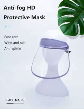 

Creativity Transparent Mask Splash Oil-Splash Proof Full Face Mask Shield Anti-Shock Safety Mask