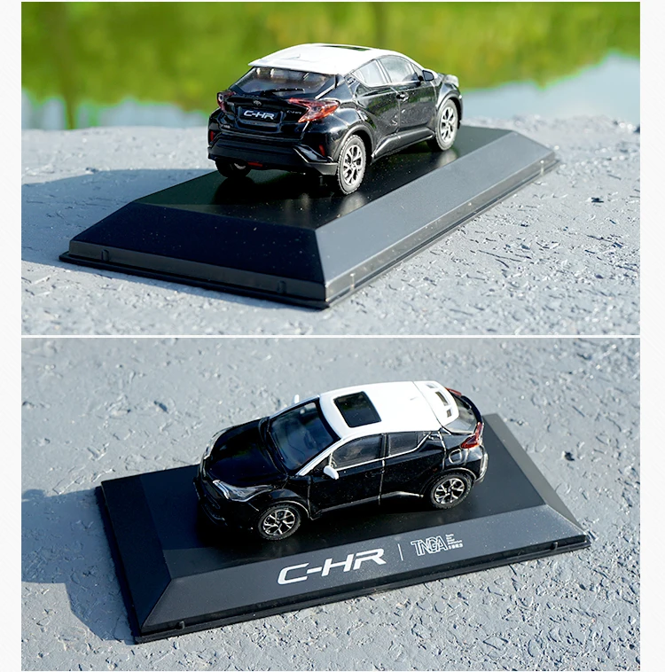 Alta qualidade original 1:43 toyota C-HR modelo