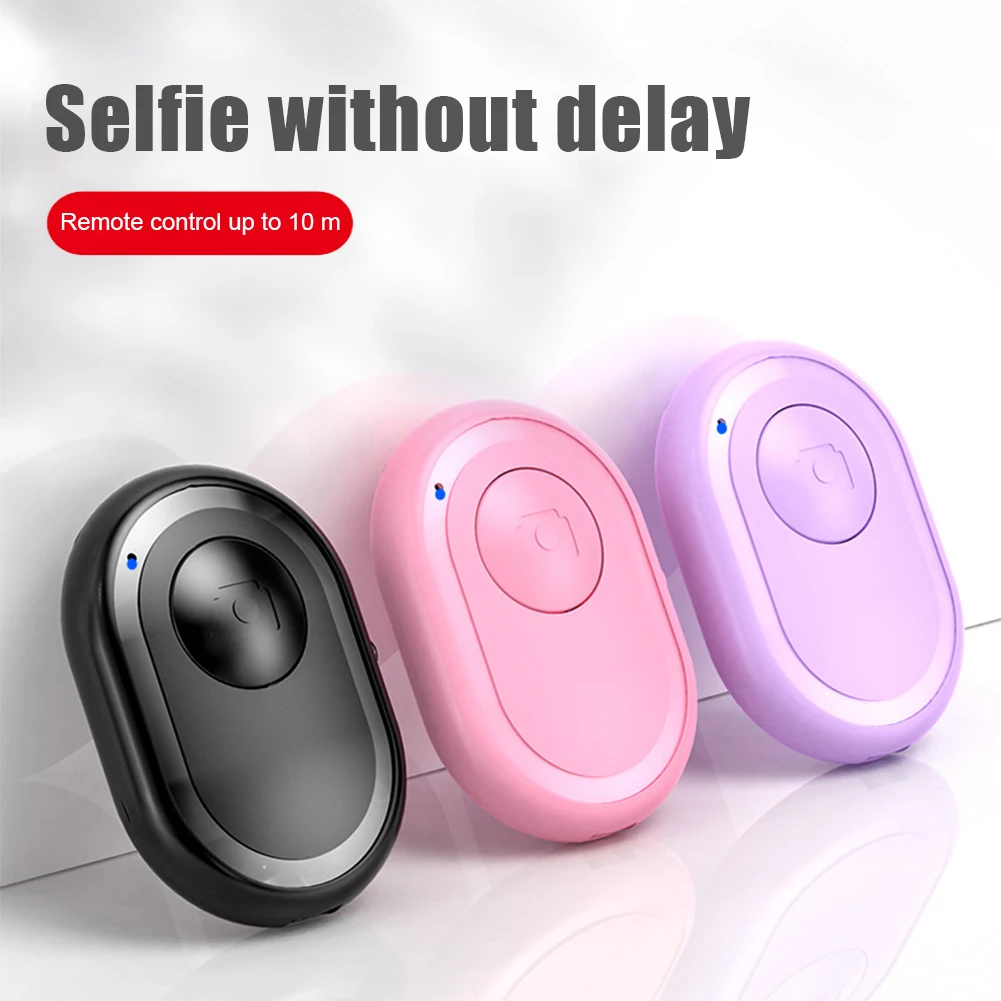 Mini Bluetooth-compatible Remote Control Button Wireless Controller Self-timer Trigger Release Selfie For Smartphones Camera - ANKUX Tech Co., Ltd