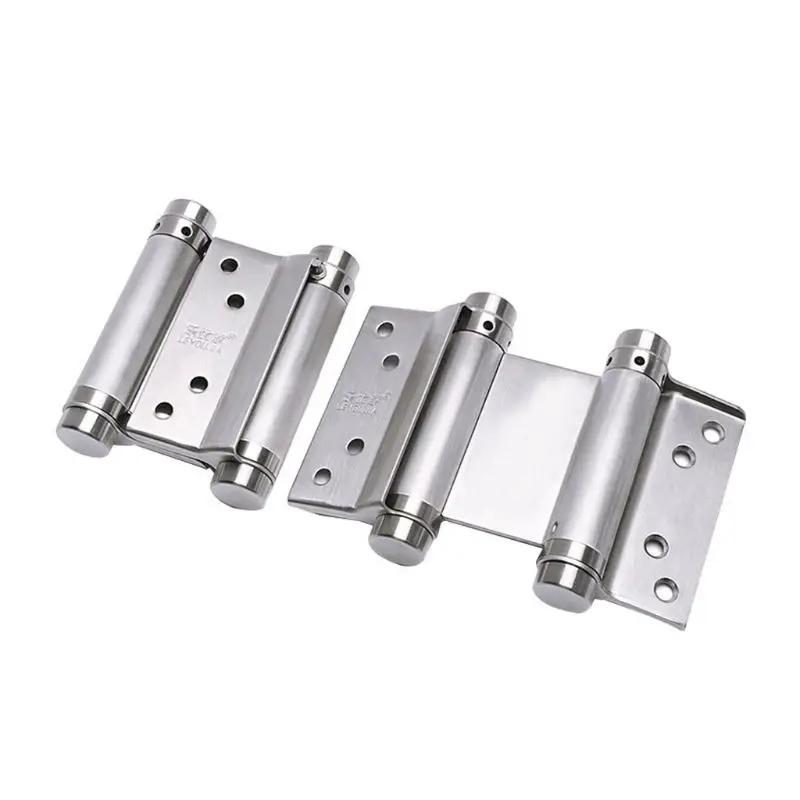 

Double Open Spring 4 Inch Hinge Stainless Steel Two-way Free Door Hinge for Bar Newest