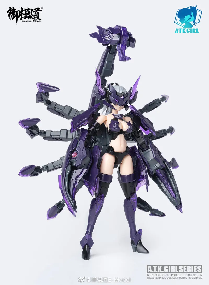 Мобильный костюм для девочек 1/12 ATKGIRL JK Serqet Скорпион Gundam Gynoid экшн-фигурка Сборная