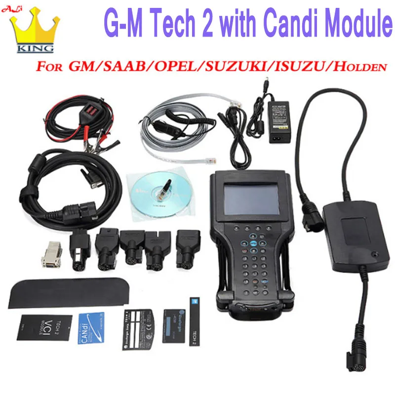 Новый диагностический инструмент OBD2 для G M ali Tech 2 сканер с программным