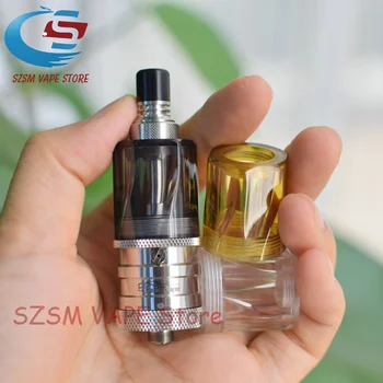 

2pcs/lot diamond bellcap for Flash e Vapor V4.5 RTA bellcap bell cap ice black replacement tank