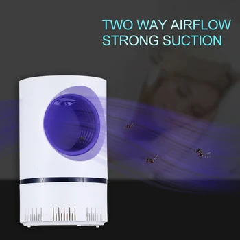 

Electric USB Mosquito Repellent Killer LED Ultraviolet Light Electronics Photocatalyst Trap Lamp Silent Killing Pest Repellents