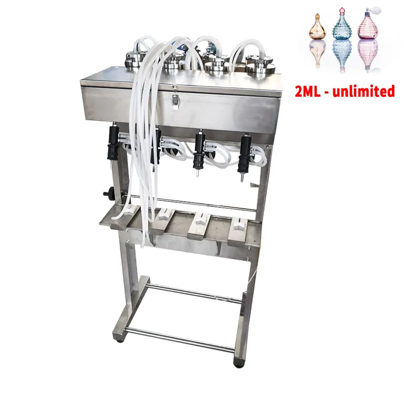 4 наполнителя для носочных бутылок пневматическая машина наполнения духов