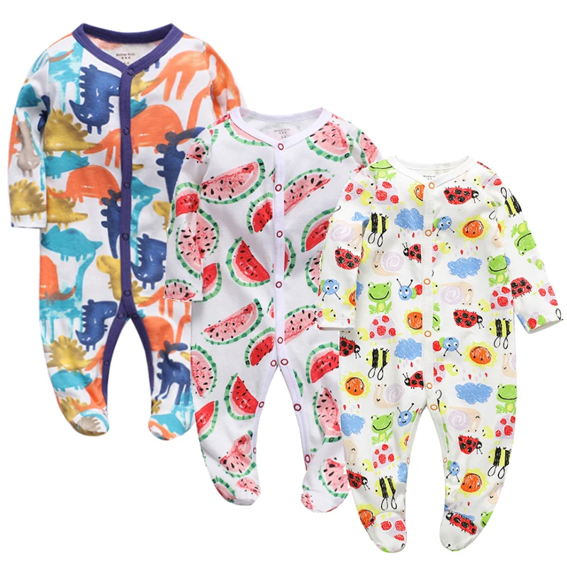 Baby Autumn Romper Newborn Boys Infant Clothes 100% Cotton Jumpsuit Long Sleeve Cartoon Bodysuits Overalls Girl baby Costume New