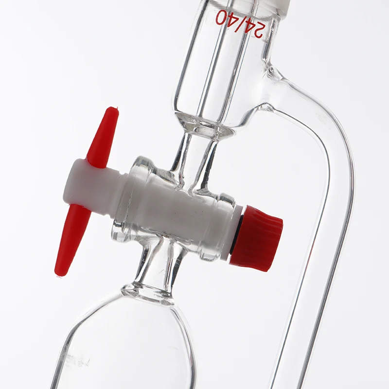 PTFE 표준 포트 정압 깔때기 원통형 드롭 깔때기, 10, 50, 250, 500 ML, 1 개