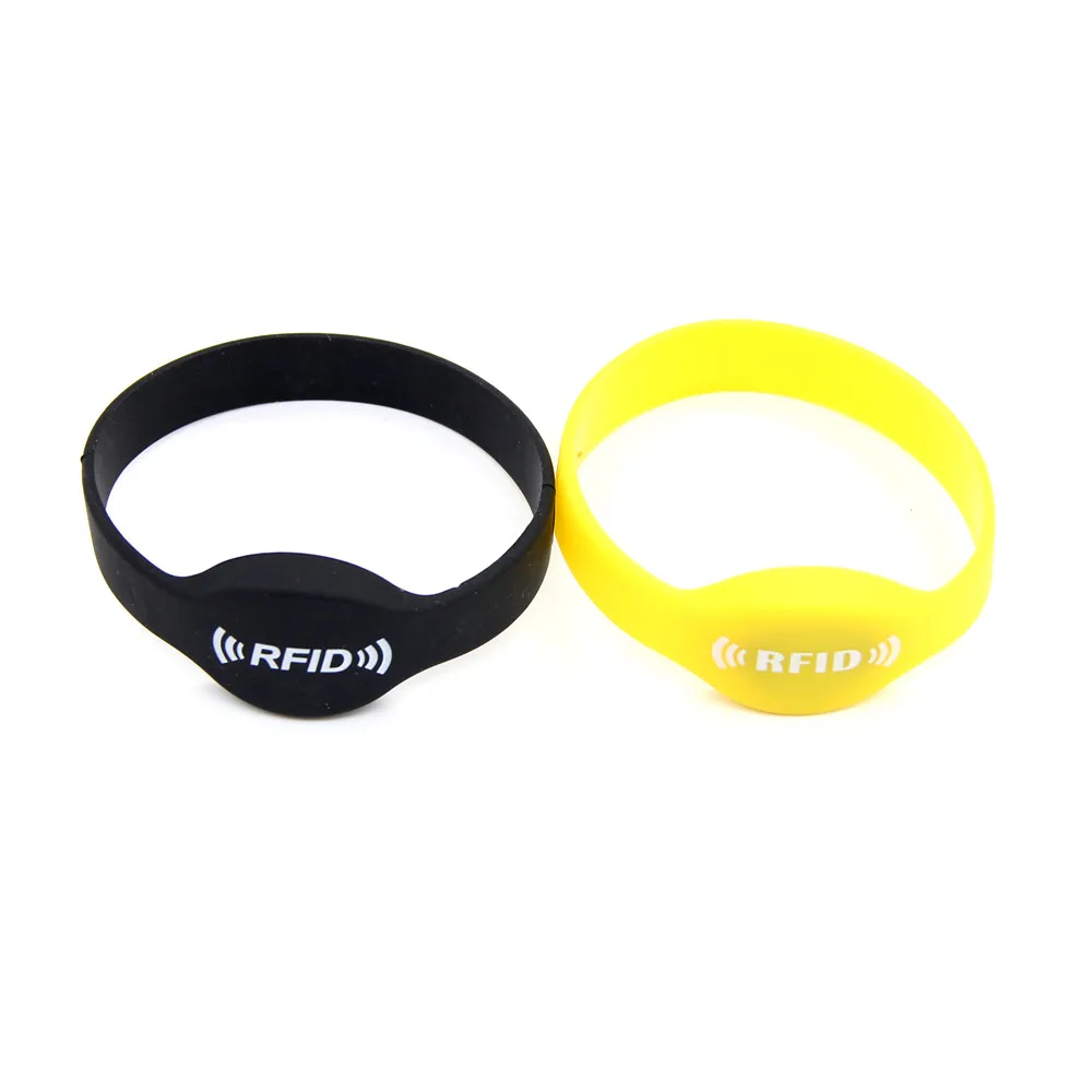 

1pcs 125khz EM4305 EM4205 Intelligent waterproof silica Gel wristband Replicable RFID Writable Proximity keyfob Tags