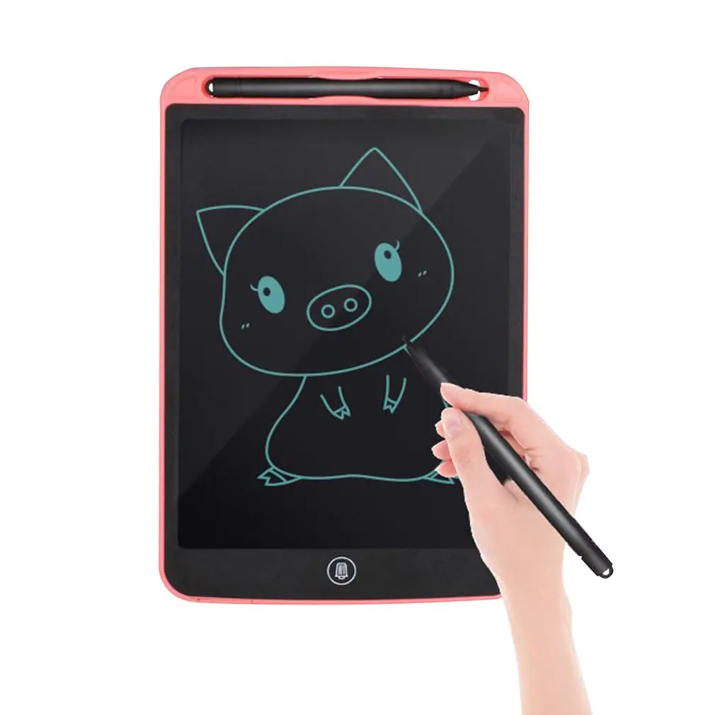 8,5 дюймов ЖК-планшет для рисования цифровые графические планшеты электронные блокноты для рукописного ввода графическая доска для детей - Цвет: Красный