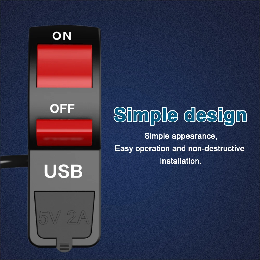 Motorcycle-switch-usb
