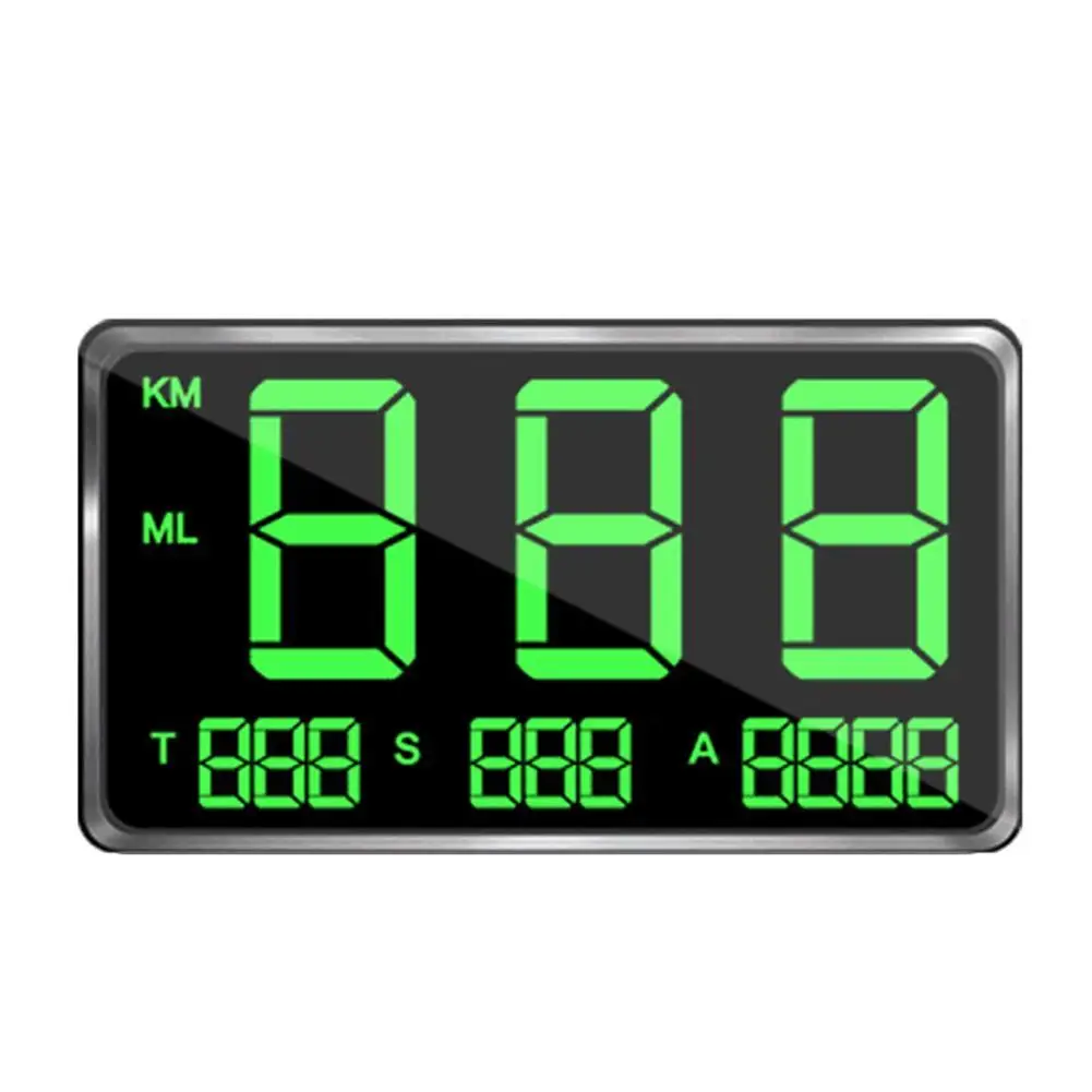 Автомобильный GPS датчик скорости, цифровой прибор для измерения скорости автомобиля, высота C80, радары, детекторы, аксессуары