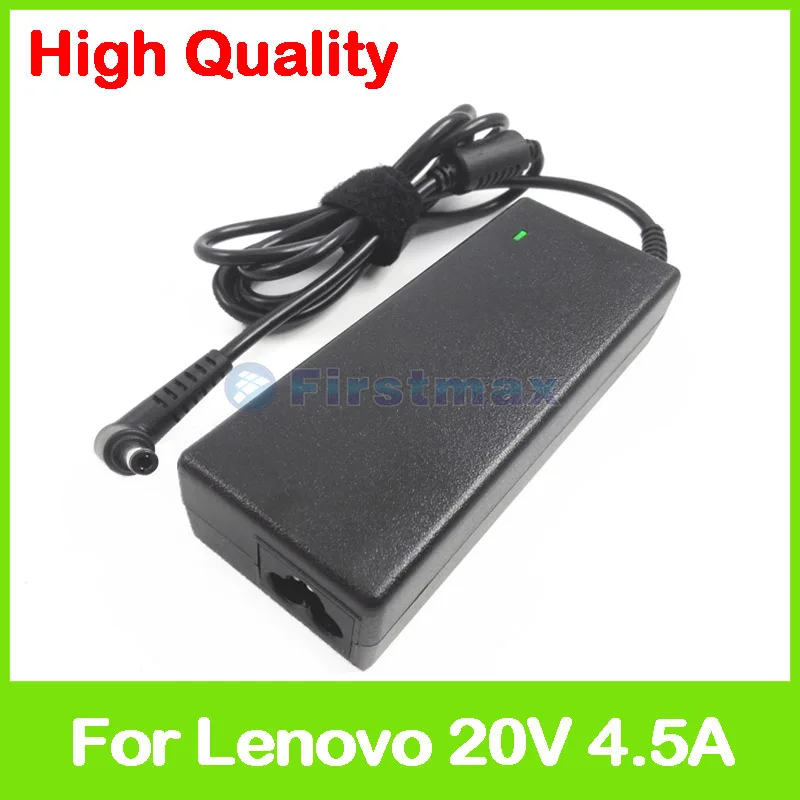 20V 4.5A 90W universal adaptador de alimentación de CA para Lenovo IdeaPad Y550 Y560 Y570 Y580 Y585 Y590 Z380 Z385 Z460 Z465 Z470 cargador