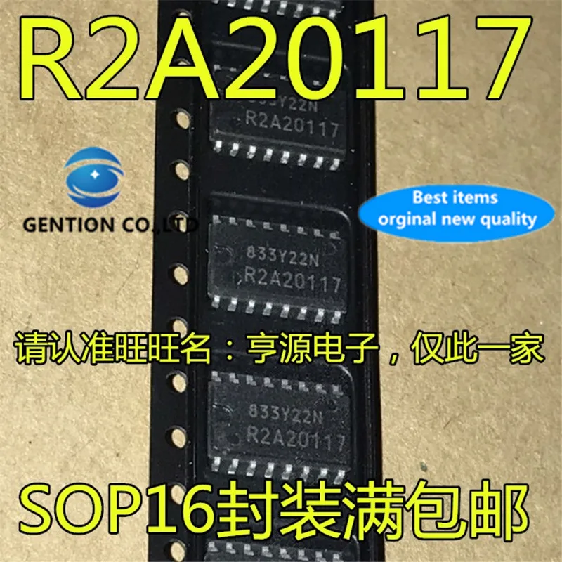 

10 шт., R2A20117, R2A20117SPW, SOP16 ЖК-телевизор, управление питанием, IC-чип, в наличии 100%, новый и оригинальный