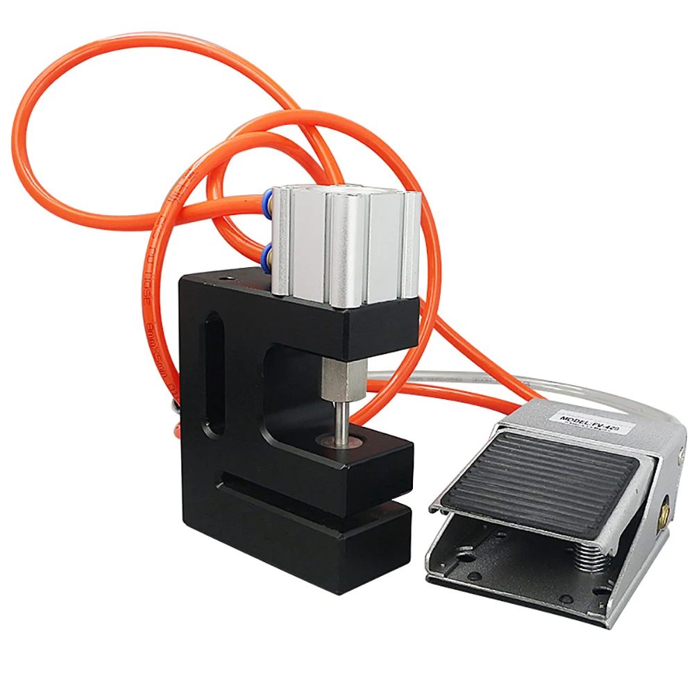 Pneumatic Round Hole Puncher BOPP Plastic Bag PP Film Bag Punching