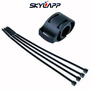 

Black Bicycle watch stand bracket for Garmin Forerunner 310XT Bicycle GPS navigator handlebar bracket base tie Fixed belt strap