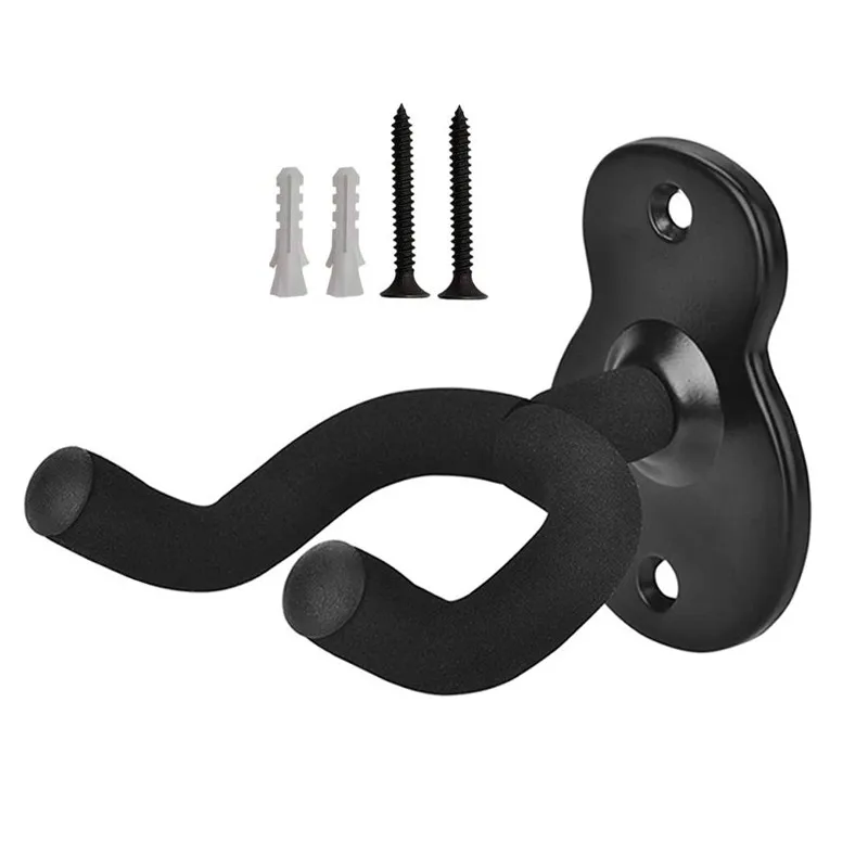 Metall Gitarre Aufhänger Haken Wand Halterung rutschfeste Halter Stehen für Gitarre Ukulele Violine Bass Gitarre Instrument Zubehör