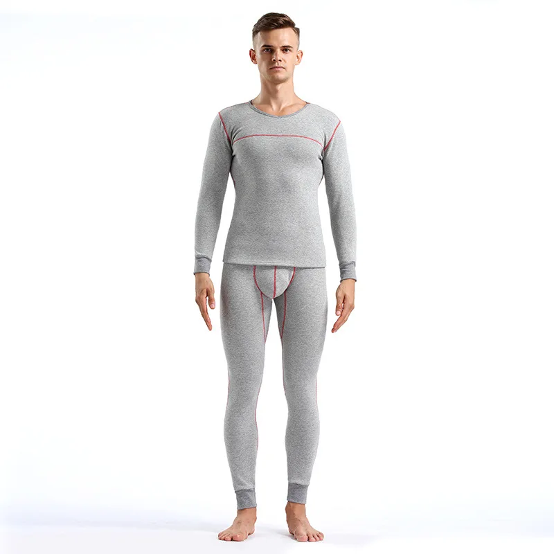 218 light gray Aismz Для Мужчин's искать Термальность нижнее бельё для девочек зимние сапоги из кашемира, приятная на ощупь хлопковая ппартияная кашемировая подштанники из мягкой флисовой ткани, Утепленная одежда Для мужчин - Цвет: 218 light gray