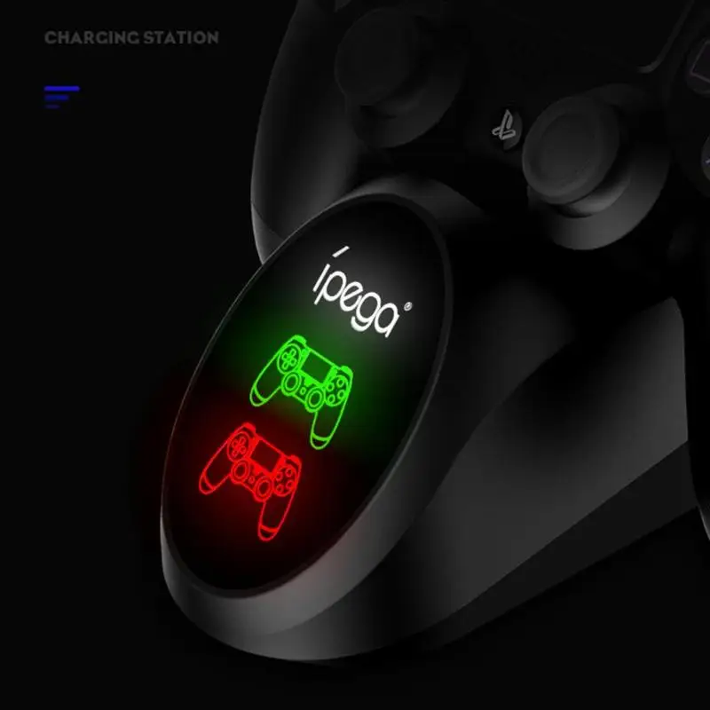 IPega PG-9180 Dual USB зарядное устройство зарядная док-станция Подставка для playstation 4 PS4/PS4 Slim/PS4 Pro беспроводной контроллер