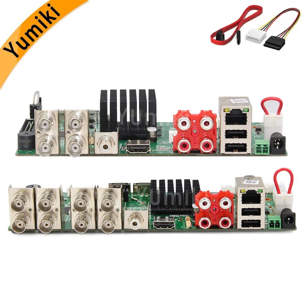 H.265 + 8ch/4ch AHD DVR 4K CCTV 8Ch 4K/5MP гибридная камера видеорегистратора безопасности Onvif Coxial