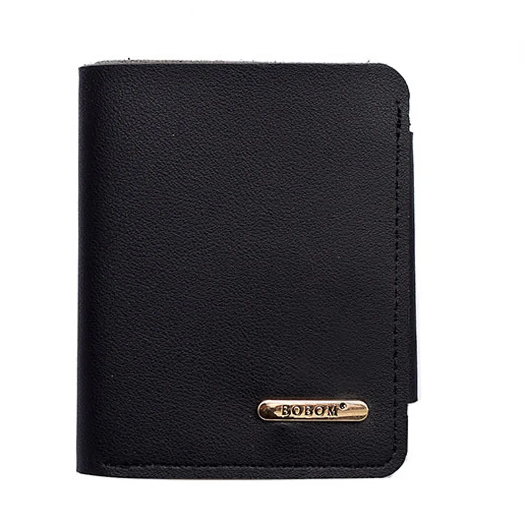 

OCARDIAN womens wallet PU leather short wallet Multi-function Bag Simple Style Solid Color Leather Card Holder Wallets G0923#35