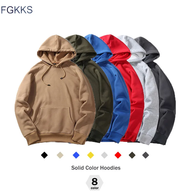 Мужская толстовка с капюшоном FGKKS, стильное худи цвета хаки, большого размера, теплый флисовый свитшот, европейский размер (EU), на весну-осень Мужская толстовка с капюшоном FGKKS, стильное худи цвета хаки, большого размера, теплый флисовый свитшот, европейский размер (EU), на весну-осень