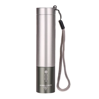 

Built-in 18650 1200mAh 3-Modes Zoomable Micro USB Charge Light Lamp Torch Handheld Flashlight Aluminum Flashlight