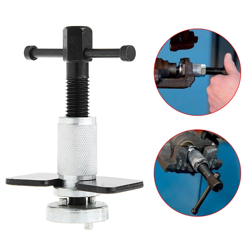

2 Pin Right Handed Brake Pad Piston Break Caliper Rewind Auto Car 3/8" Tool