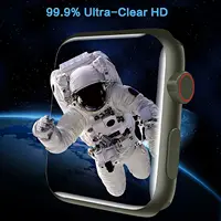 Protecteur d'écran HD, Film protecteur pour Apple Watch, 45mm 41mm 44mm 40mm 42mm 38mm (pas en verre trempé) iWatch série 8 7 6 5 4 3 Se 4