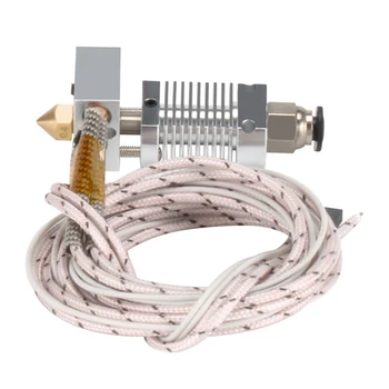 

Cr10 3D Printer Accessories Cr10 Extrusion Head Extruder Heating Print Head Heating Block 1.75Mm0.4Mm Nozzle Remote Nozzle