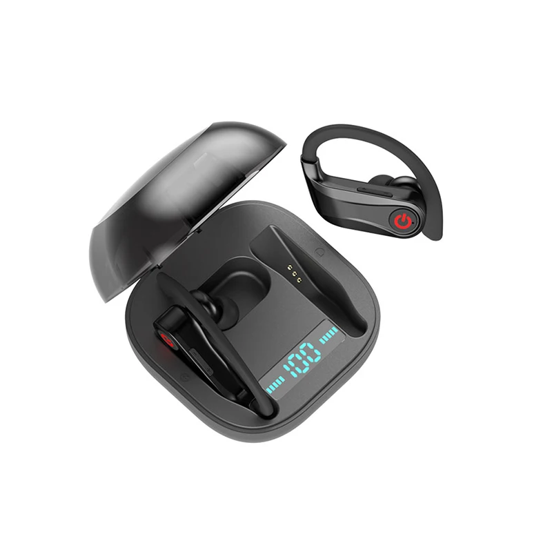 Наушники Bluetooth 5,0 гарнитура HiFi вызов пресс управление в ухо беспроводные наушники Handsfree