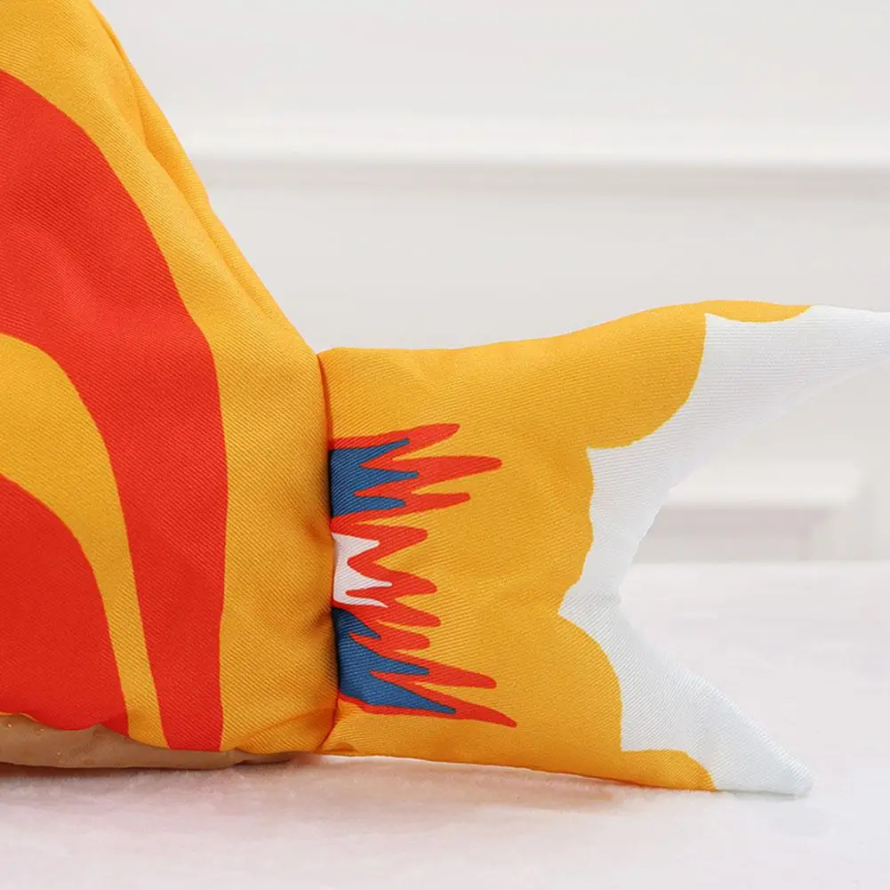 Cat Pet Cute Fish-Shaped Open House Crinkle Sleeping Bag Cathouse Nest for 4 Seasons