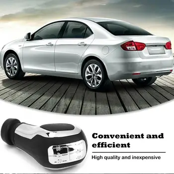 

5 Speed Gear Shift Knob Lever Manual For Peugeot 106 206 206Cc 207 307 407 408 Car Modification Accessories