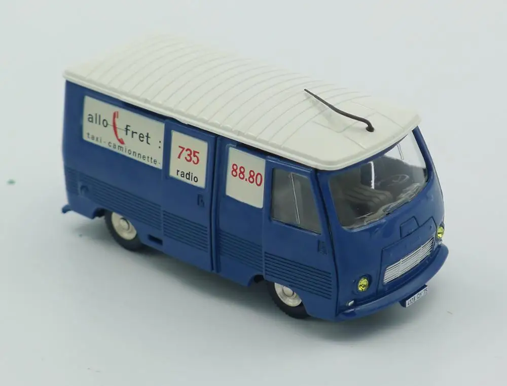 Тележка Atlas Dinky 570 P + PEUGEOT J 7 литые игрушки 1:43|Наземный транспорт| |